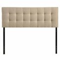 East End Imports Lily Full Fabric Headboard- Beige MOD-5146-BEI